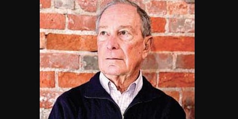 Mike Bloomberg, the founder of Bloomberg. (Photo | EPS)