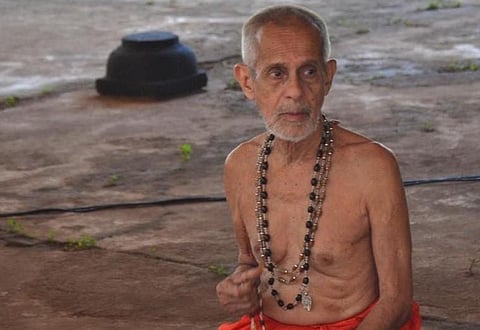Sri Vishwesha Theertha Swamiji of Sri Pejavar Mutt, Udupi (Photo | EPS)