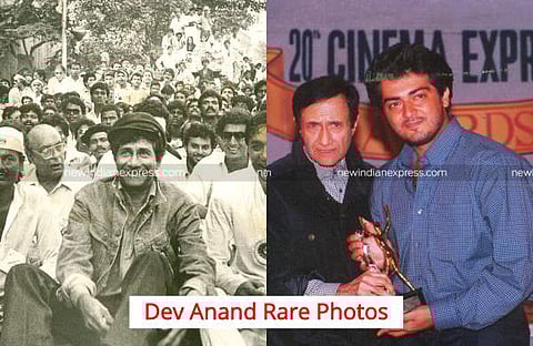 On the death anniversary of Bollywood actor Dev Anand, let us take a look at some of the rare photos of the 'Guide' actor. (File Photo | EPS)