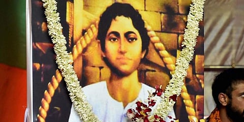 Freedom fighter Khudiram Bose (Photo | PTI)