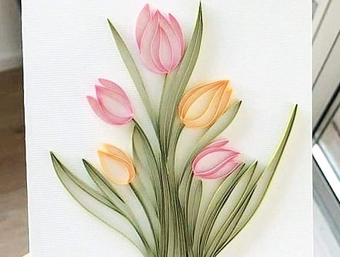 Learn quilling at this art workshop
