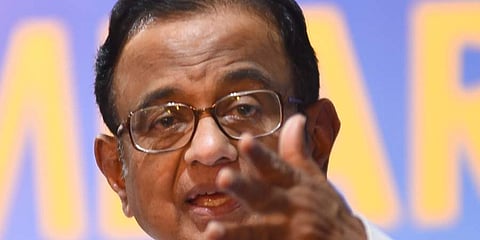 Former Finance Minister P Chidambaram (Photo | EPS)