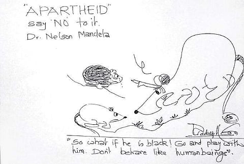 Scientoon: blending science and humour