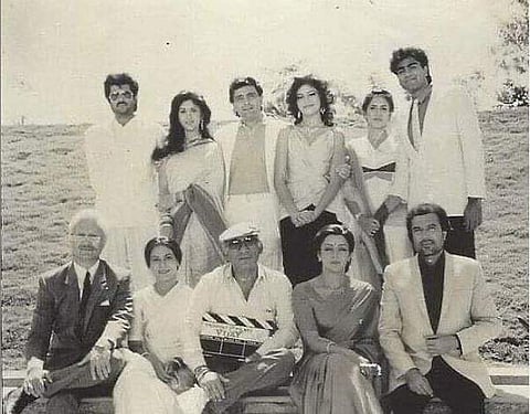 Anupam Kher shared the throwback picture on Instagram. (Photo| Instagram)