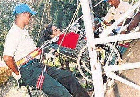 From rappelling to parasailing, Ummul has done it all