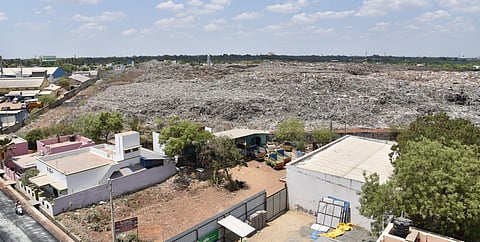 Ariyamangalam dump yard in Trichy| Express