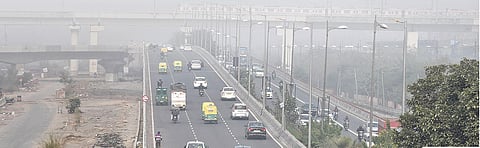 Mayur Vihar (Phase I) flyover was also opened this year. (Photo | Parveen Negi, EPS)