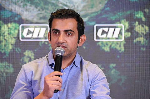 Former cricketer and now East Delhi MP Gautam Gambhir. (Photo| PTI)