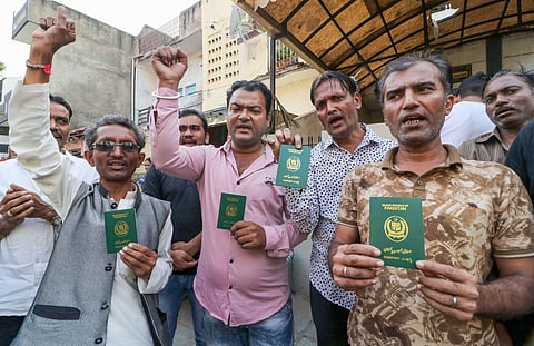 Photos of Hindu refugees for representational purposes. (Photo | PTI)