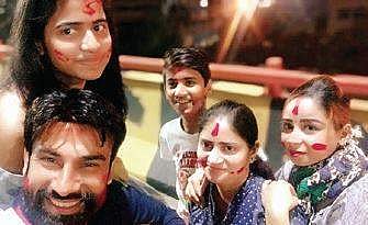 The Vasudeva family (in pic) had faced financial problems| Express