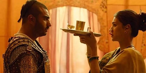 Still of Arjun Kapoor and Kriti Sanon from their upcoming film 'Panipat'. (Photo | YouTube Grab)
