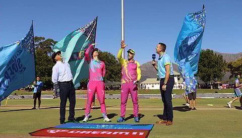 SACA and CSA are already in a legal battle over unpaid fees from last year’s Mzansi Super League (Photo | Twitter @Paarl_Rocks)