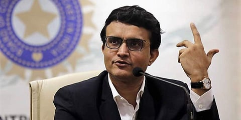 BCCI chief Sourav Ganguly (Photo | AP)