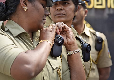 Image of police personnel used for representational purpose (Photo | Manu R Mavelil, EPS)