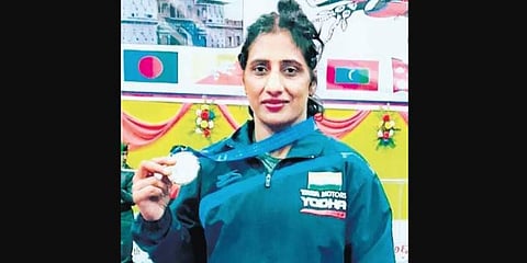 Wrestler Gursharanpreet Kaur