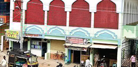 The masjid on Railway Station Road in Koppal