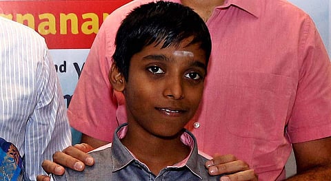 Indian chess prodigy Rameshbabu Praggnanandhaa (Photo | Nakshatra Krishnamoorthy, EPS)