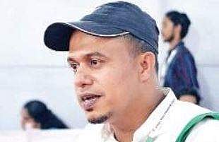 Director Shareef Eesa at the 24th IFFK fest on Saturday