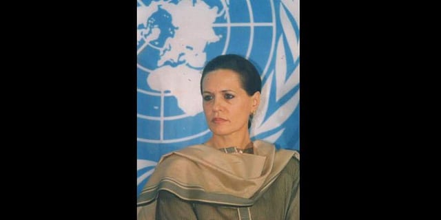 Congress interim chief Sonia Gandhi during her younger days. (File Photo | PTI)