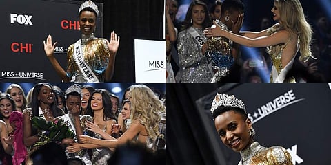 South Africa's Zozibini Tunzi was crowned Miss Universe 2019. (Photo | AFP)