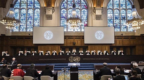 The International Court of Justice. 