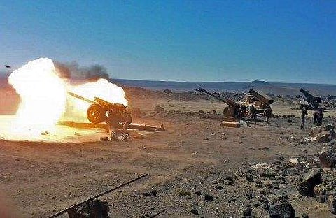 Image of artillery guns used for representational purpose only. (Photo | AFP)