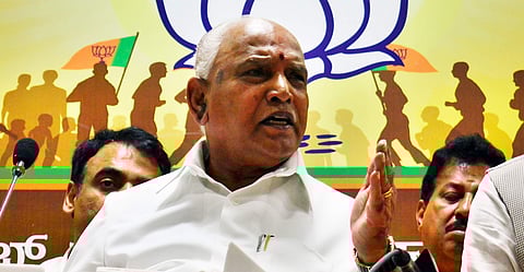 Karnataka BJP chief BS Yeddyurappa (File | PTI)