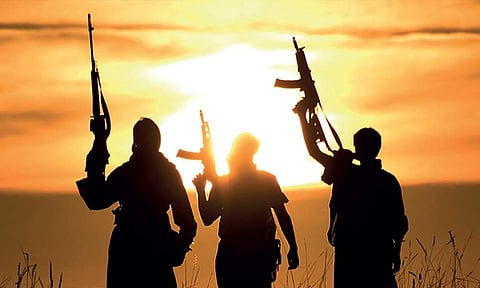 Only thing the terrorist has is religion