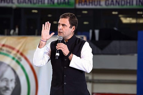 Congress President Rahul Gandhi. (Photo | PTI)