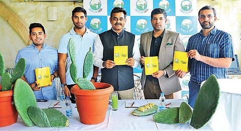 Yep, cactus is the new delicacy in town