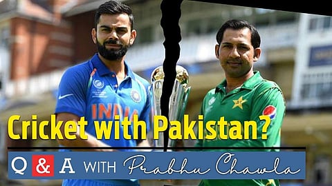 Q&A with Prabhu Chawla 20 | Hit Pakistan cricket where it hurts!
