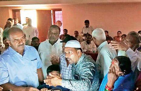 Tension prevailed at Hyderabad collectorate on Monday as farmers got into an altercation with district authority during hearing | Express