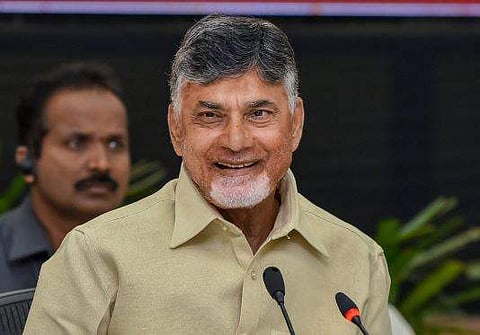 Andhra Pradesh Chief Minister N Chandrababu Naidu. (Photo | PTI)