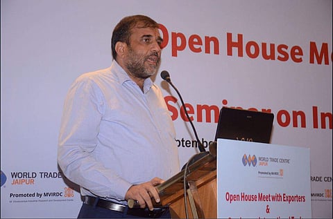 Commerce Secretary Anup Wadhawan (Photo| Twitter/ WTC Jaipur)