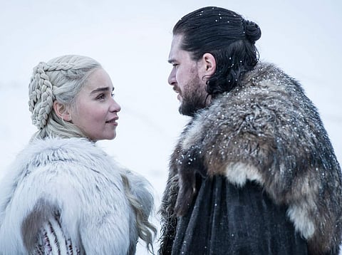 The series of images starts off with the newly-sparked romance between Jon Snow and the Mother of Dragons, which has the internet divided into two teams. So which side are you on, 'Ew, not more incest!' or 'Yay, power couple!'? (Photo | Twitter @GameOfThr