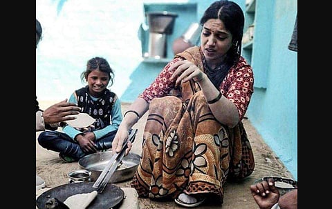 Bhumi Pednekar​ in Sonchiriya. (Photo | Bhumi Pednekar Twitter)