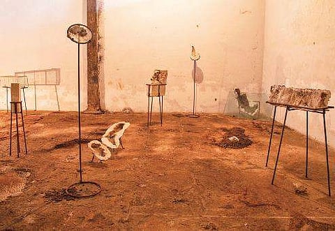 The installation ‘Rigor Mortis’