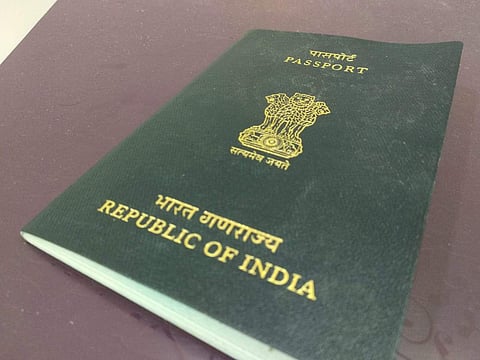 Image of a passport used for representational purpose. (Photo | Anirudh Kumar)