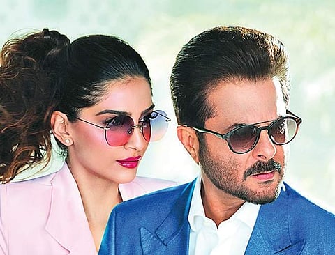 Anil Kapoor and Sonam Kapoor, the faces of Scott eyewear