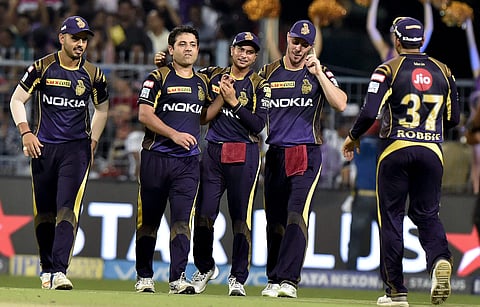 File Image of the Kolkata Knight Riders (KKR) team. | PTI