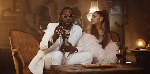 Ariana Grande, 2 Chainz in ‘Rule The World’.