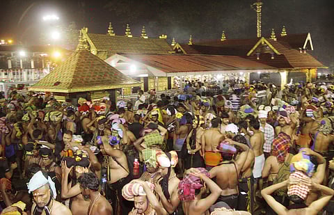 The Sabarimala temple (File Photo | Shaji Vettipuram, EPS)