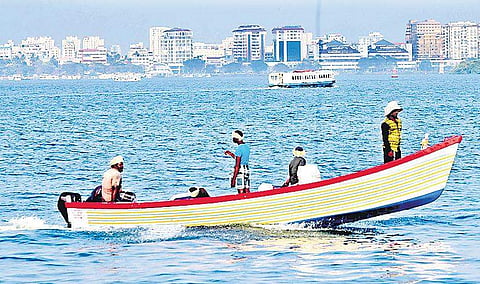 The authorities have found water transport as the best way out to save Kochi from traffic congestion. (Photo | Albin Mathew, EPS)