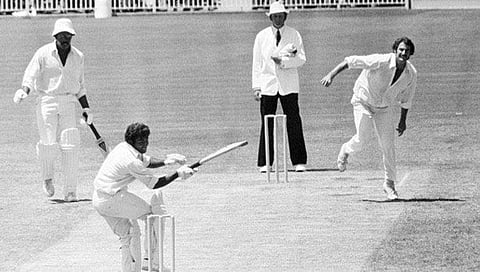 Kallicharan, who was sledged heavily by the Australians, decided to give it back to the opponents. | Twitter