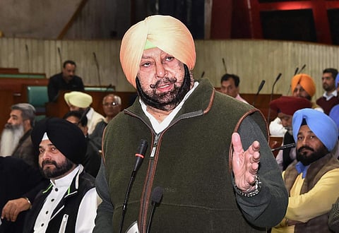 Punjab Chief Minister Capt. Amarinder SIngh. (File | PTI)