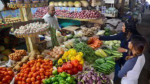 Inflation in vegetables was 23.60 percent in April, up from 19.52 percent in the previous month.