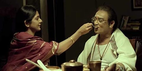 A screengrab from 'Lakshmi's NTR'.
