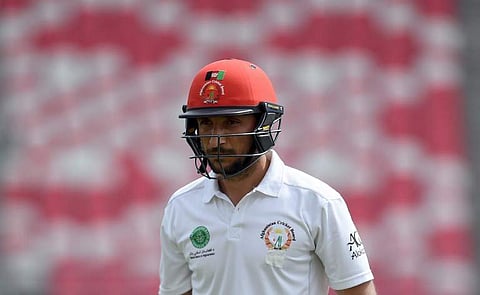 Rahmat Shah fell agonisingly short of his maiden Test ton | AFP