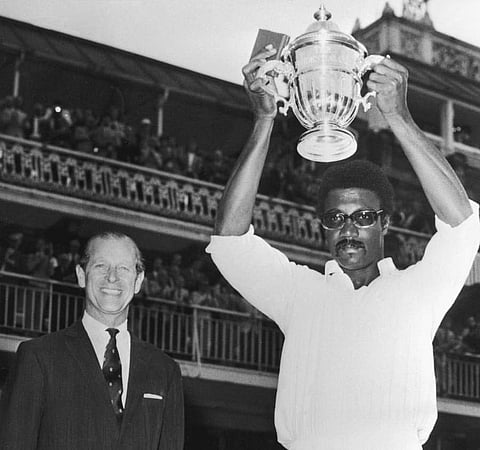 Clive Lloyd became the first World Cup-winning captain | Twitter