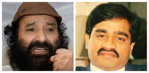 Sayeed Salahudeen (Left) and Dawood Ibrahim. (Photos | Youtube screengrab, EPS)